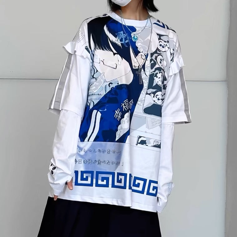幸福会生産 Tシャツ